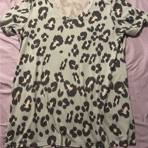 XL Mint Heimish USA Top
